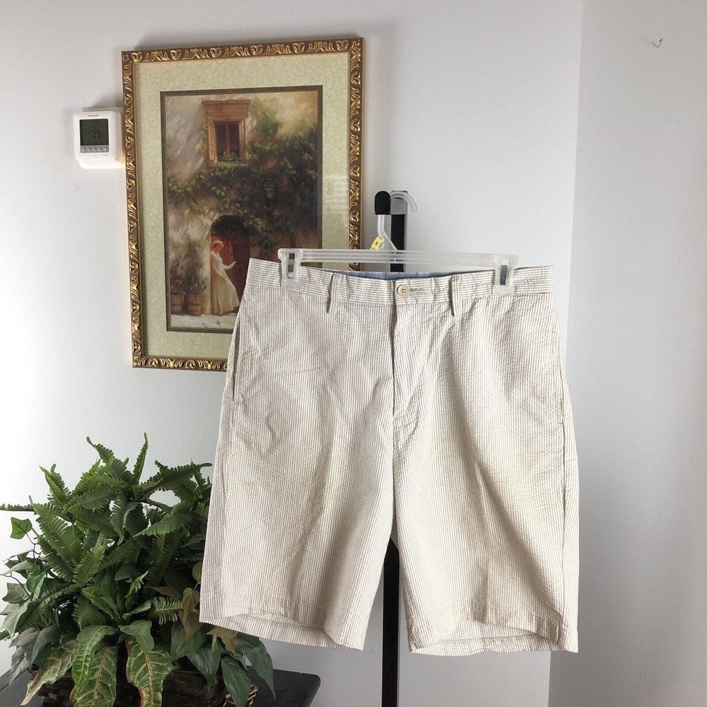 Nautica‎ Womens High -Rise Shorts 9.5" Inseam Short with Front Slant Pockets 34W